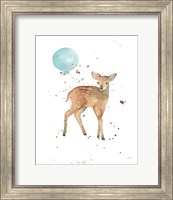 Framed 'Festive Fawn' border=