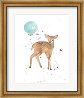 Framed 'Festive Fawn' border=