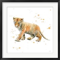 Tiger Cub Framed Print