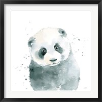 Framed 'Panda Cub' border=