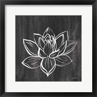 Framed 'Lotus Gray' border=