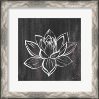 Framed 'Lotus Gray' border=