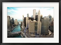 Framed Chicago Skyline