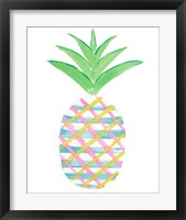 Framed 'Punched Up Pineapple I' border=