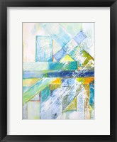 Framed Summerview Abstract  I