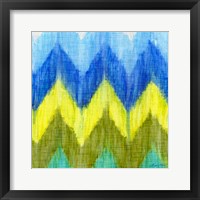 Brilliant Chevron I Framed Print