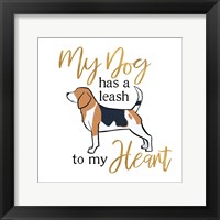 Framed Puppy Positive I