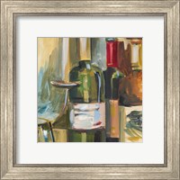 Framed 'Wine Room II' border=