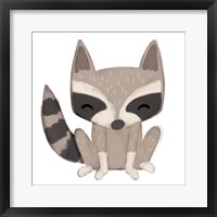 Framed 'Raccoon' border=