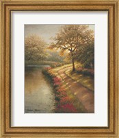 Framed 'Morning Light I' border=