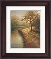 Framed 'Morning Light I' border=