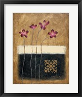 Color Field Blossom II Framed Print