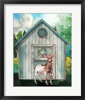 Framed Goat Shed I