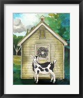 Goat Shed II Framed Print