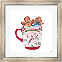 Framed 'Gingerbread and a Mug Full of Cocoa I' border=