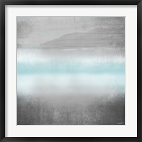 Foggy Loon Lake I Framed Print