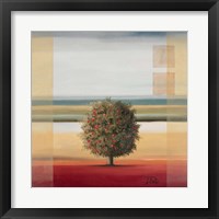 Framed 'Apple Tree I' border=