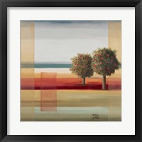 Framed 'Apple Tree II' border=