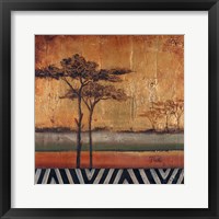 Framed 'African Dream I' border=