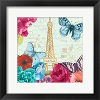 Belles Fleurs a Paris I Framed Print