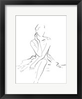 Framed Fashion Illustration