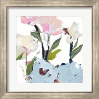 Framed 'Blossoms I' border=