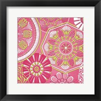 Pink Bubblegum I Framed Print