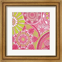 Framed 'Pink Bubblegum II' border=