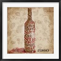 Type of Wine I Framed Print