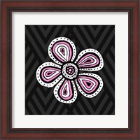 Framed 'Floral Sketch II' border=