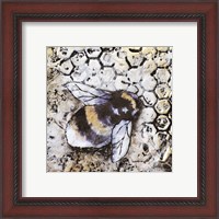 Framed 'Worker Bees I' border=