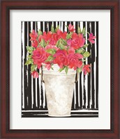 Framed 'Fuchsias II' border=