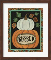 Framed Blessed Pumpkins