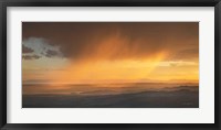 Framed Sunset Clouds in the Tetons