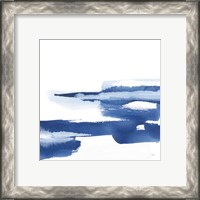 Framed 'Classic Blue VI' border=