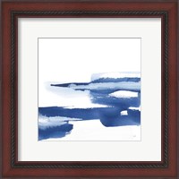 Framed 'Classic Blue VI' border=