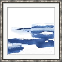 Framed 'Classic Blue VI' border=