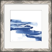 Framed 'Classic Blue V' border=