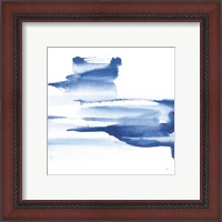 Framed 'Classic Blue IV' border=