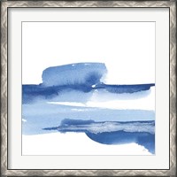 Framed 'Classic Blue I' border=