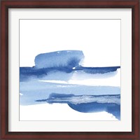 Framed 'Classic Blue I' border=