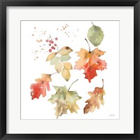 Falling Leaves II Framed Print