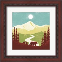 Framed 'Great Outdoors I' border=