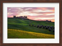 Framed Tuscany Palette