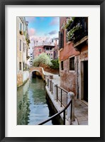 Framed Venetian Canale #8