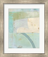 Framed Coastal Blues No. 1