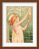 Framed Absinthe Robette, 1896