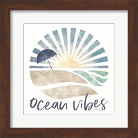 Framed Ocean Vibes