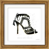 Framed 'Glitz and Glam V' border=