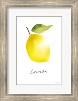 Framed Single Lemon